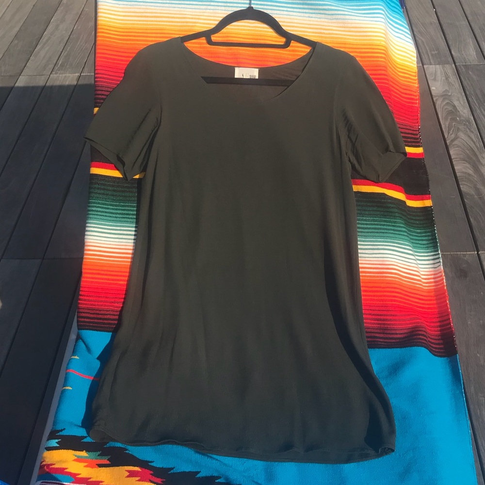 Aritzia casual dress, Wilfred Free army green mini